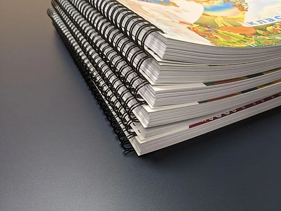 Работа Учебники в форме блокнотов | PrintTo: